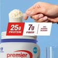 thumbnail image 5 of Premier Protein Powder Plus Fiber, 25g Protein, 7g Fiber, Vanilla, No Added Sugar, 17 Servings, 5 of 7