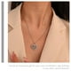 thumbnail image 2 of KAKOWELY Collar de corazón para el Día de la Madre, collar con colgante, joyería de moda para el cuello, 2 of 4