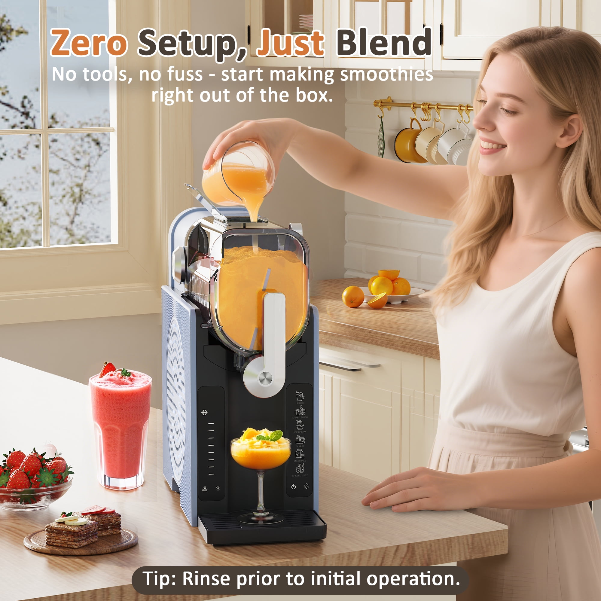 BIZAURA Slushie Machine