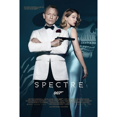 James Bond Spectre 007 Spy Film Movie Daniel Craig One Sheet Poster - 24x36