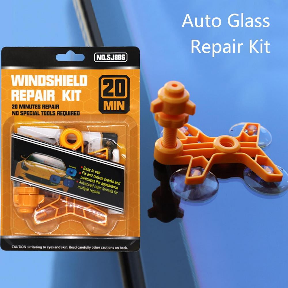 Glass Repair Kit Car Glass Repair Tool Set Front Windshield - Temu