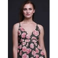 thumbnail image 3 of Bimba Robe Longue Chic à Imprimé Floral pour Femme, Style Bohème, Maxi d'Été, Tenue de Plage - Petit, 3 of 6