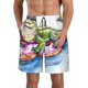 thumbnail image 1 of Fotbe Alligator Donut Pool Float Trajes de Baño Estampados para Hombre, Shorts de Verano de Secado Rápido, Ropa de Playa, Bañadores-X-Large, 1 of 6