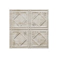 thumbnail image 1 of Fasade Easy Installation Traditional 4 Vintage Metal Glue Up Ceiling Tile/ Ceiling Panel (12" X 12" Sample), 1 of 1