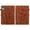 Brown, variant on FJLBDE Case for iPad Air 3rd Gen 2019 / iPad Pro 2017 10.5 inch, Embossed Flower PU Leather Flip Wallet Folio Stand Cover, Brown