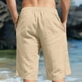 thumbnail image 7 of Dagugfen Shorts for Men Straight Leg Drawstring Fitted Lightweight Casual Summer Beach Sports Short, 7 of 7