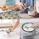 thumbnail image 4 of Stainless Steel Ice Cream Scoop - Premium Measuring Spoon And Fruit Digging Ball YGWL, 4 of 5