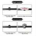 thumbnail image 4 of Luz Trasera Solar para Bicicleta con Intermitentes de Advertencia, Recargable por USB, Control Remoto Inalámbrico., 4 of 5