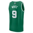 thumbnail image 3 of Men's Fanatics Derrick White Kelly Green Boston Celtics Fast Break Replica Player Jersey - Icon Edition, 3 of 3
