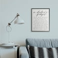 thumbnail image 2 of Stupell Industries A Doctor's Prayer Faith Based Office Motivation Black Framed by LUX + Me Designs, 2 of 7