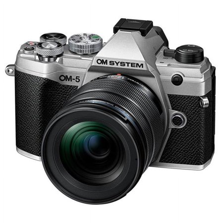 UPC: 0050332193505 | Olympus OM SYSTEM OM5 20.4 Megapixel Mirrorless Camera with Lens  Silver
