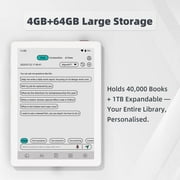 Bigme B6 6-Inch Color E-Paper Tablet Android 14 Reader with 4GB+64GB Storage White