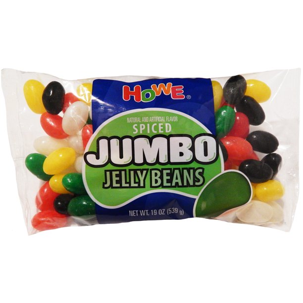 Howe Spiced Jumbo Jelly Beans, 19 oz