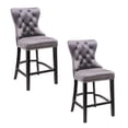 thumbnail image 1 of Tabouret Boyel 26" en gris ENSEMBLE DE 2, 1 of 5