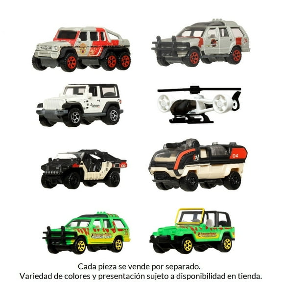 Vehículo de Juguete Mattel Matchbox Jurassic World Auto Básico