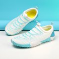 thumbnail image 4 of Zapatos Livianos Unisex Sin Deslizamiento Deporte para Acuáticos (41) Aqua Azul, 4 of 9