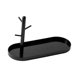 thumbnail image 2 of Bandeja de entrada, elegante soporte para llaves, organizador de joyas y platos para escritorio Soltero negro, 2 of 9
