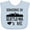 AE-Light Blue, variant on Inktastic Seattle Washington Someone Loves Me Skyline Boys or Girls Baby Bib
