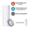 thumbnail image 5 of 20 oz Insulated Double Wall Stainless Steel Tumbler with Spill Proof Lid and Reusable Straw, Water Bottle Coffee, TeamFan Fan Team Mascot Football Cup Mug Tumbler (Pittsburgh), 5 of 5