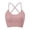 Pink, variant on Jkety Sports Bras for Women High Support Women's Full Figure Front Closure Wirefree Back Support Posture Bra Pink,S