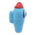thumbnail image 3 of Among Us Huggable Buddie Plush Toy - Cyan with Beannie, 3 of 6