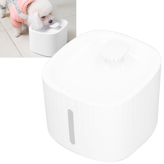 Fuente De Agua Automática Para Perros, Fuente De Agua Para Mascotas, Gato De Carbón Activado Fácil De Usar De Plástico Para Mascotas