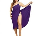 thumbnail image 1 of Robe Femme Robe de Plage à Bretelles Paréo Dos Nu Croisé Maillot de Bain Femme, 1 of 1
