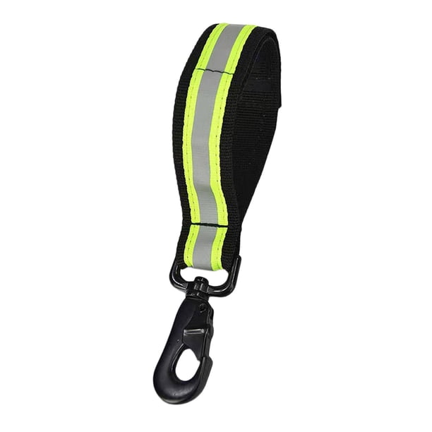 Correa para guantes de bombero, correa para guantes de trabajador, herramienta para exteriores con hebilla para soldadura Verde Ajustable