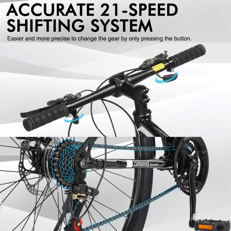 UBesGoo 29in 21 Speed High Carbon Steel Mountain Bike with