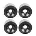 thumbnail image 2 of Paquete de 4 ruedas de skate 78A de 70x51cm para estándar, cruiser, longboards y eléctrico para patinaje y street - Negro Sunnimix Ruedas de skate, 2 of 8