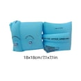 thumbnail image 3 of Inflatable Arm Floaties 2 Pcs, Double Air Chamber Swimming Arm Bands, Roll Up Water Sleeves for Safe Pool and Beach Training, Lightweight Swim Accessories, 3 of 6