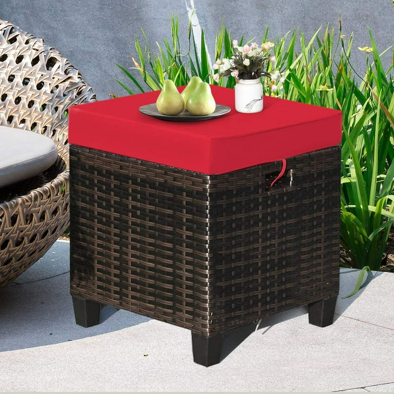 Walmart store outdoor ottoman