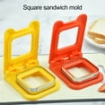 thumbnail image 4 of Ludlz Sandwich Cutter Sandwich Bread Mould DIY Food Grade Stainless Filling Sandwich Seal Machine Mold Baking Tool, 4 of 8
