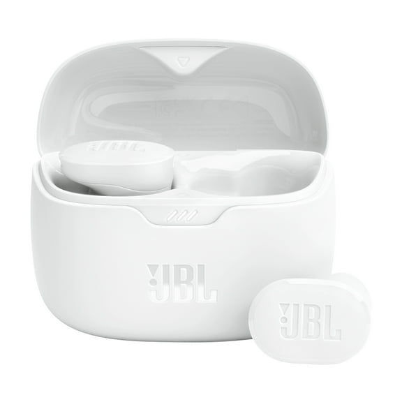 Restored JBL Tune Buds - True Wireless with Active Noise Cancelling In-Ear Earbuds - White (Refurbished)