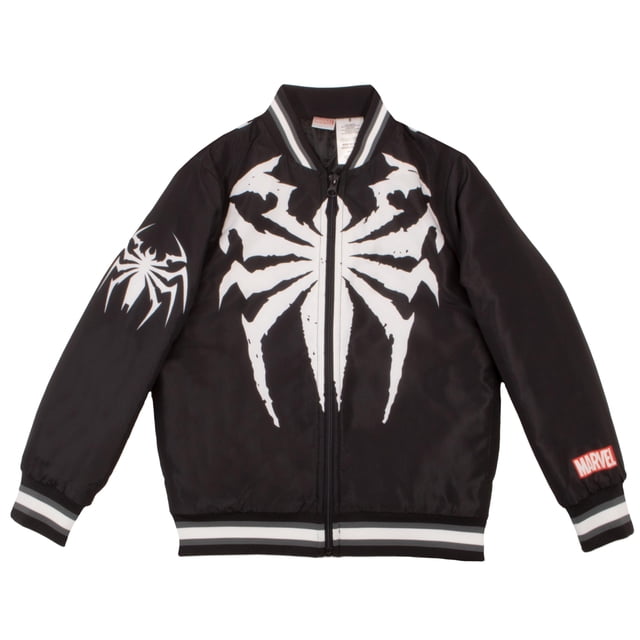 Campera varsity liviana de Marvel Venom para niño, talle 8