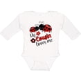 thumbnail image 3 of Inktastic My Cousin Loves Me with Cute Ladybugs Boys or Girls Long Sleeve Baby Bodysuit, 3 of 5