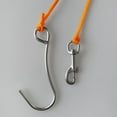 thumbnail image 4 of 2xScuba Diving Reef Drift Hook Con Línea De 47" Y Clip De Acero Inoxidable Naranja Sunnimix Gancho de arrecife de buceo, 4 of 8