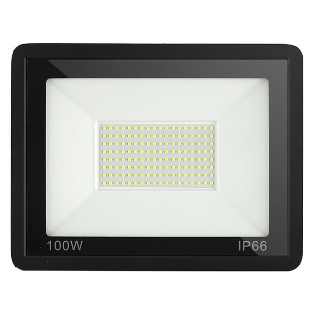 Luz de inundación de la pared Sensor de movimiento para exteriores, reflector LED resistente IP66, iluminación LED, incandescente para garaje de jardín , 4000K