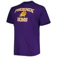 thumbnail image 2 of Men's Purple Phoenix Suns Big & Tall Heart & Soul T-Shirt, 2 of 3