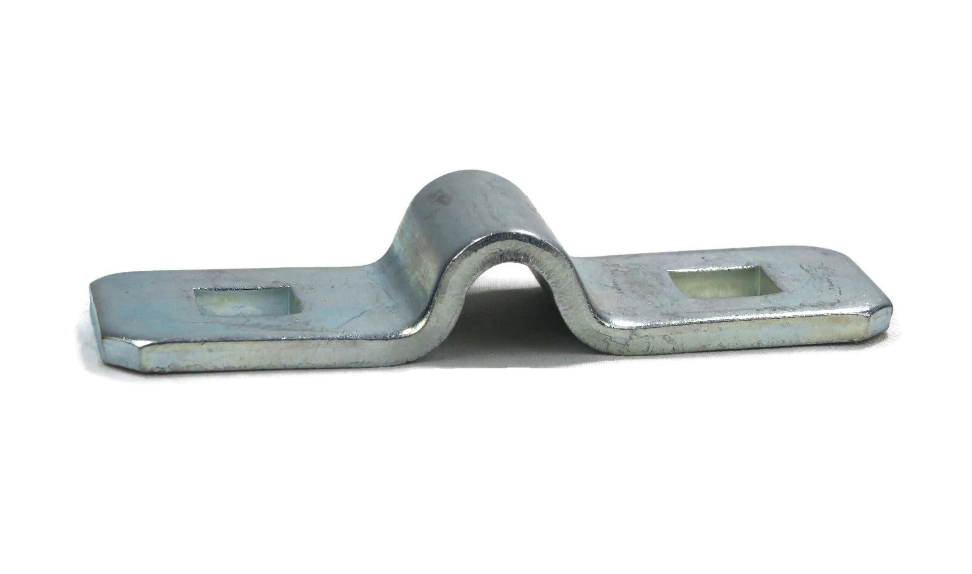 The ROP Shop 50-Pack 3/8" Steel D Ring Rope Tie Downs for Trailer Flatbed Truck Anchor Cargo
