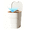 White, variant on SpaceMuse 4.5 Gallon Black Trash Can with Lid, Touchless Automatic Garbage Bin with Silent Close, Motion Sensor Smart Trash Bin for Kitchen & Bathroom