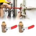 thumbnail image 4 of Ball Valve, Anti-Slip Long Lasting Mini Ball Valve  For Air Compressor Accessories, 4 of 8