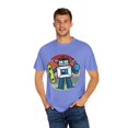 thumbnail image 4 of Novelty Vintage AI Mechanical Machines Enthusiast Cute Old-Fashioned Cybernetic Men Women  Unisex Garment-Dyed T-shirt, 4 of 4