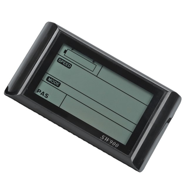 Pantalla LCD para patinete eléctrico, panel de control de pantalla LCD para bicicleta eléctrica SW900 Pantalla LCD para bicicleta eléctrica Diseño de clase mundial