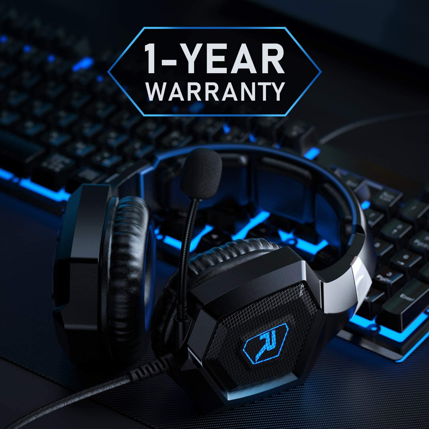 runmus stereo gaming headset
