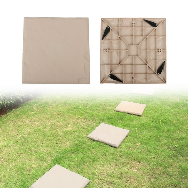 Qixi Pierre de Jardin Extérieure Carrée - Beige Beige1 Vente de Liquidation!