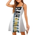 thumbnail image 3 of Cerveza Makes Me Awesome Women's Sling Dress Funny Graphic Exotic Woman's Clothing Humor Graphic Cl, 3 of 4