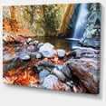 thumbnail image 2 of Beautiful Serenity Waterfall in Cyprus - Landscape Wall Art on Canvas, 2 of 3
