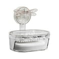 thumbnail image 3 of TISHITA Dragonfly Suction Cup Soap Box Sponge Holder Soap Container Soap Dish Soap Tray for Bath Bathtub Toilet Countertop Decorative white, 3 of 8