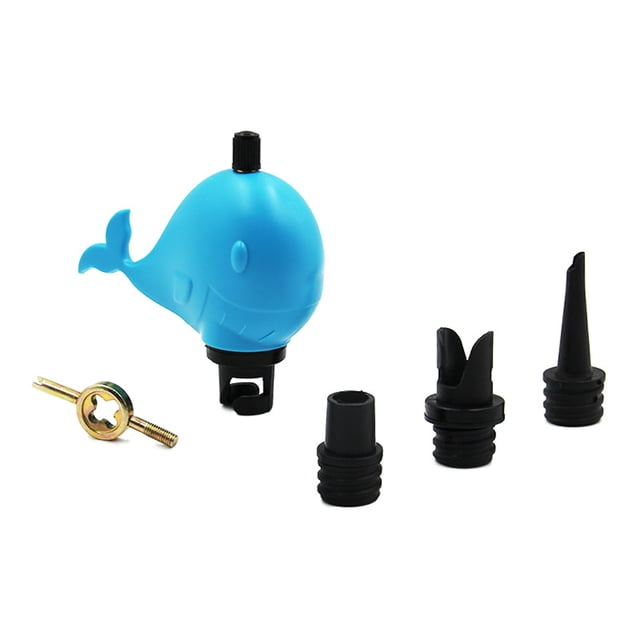 Adaptador Adaptador de válvulas de tabla de surf, conjunto de adaptadores de inflado de tabla de Paddle multifuncional, Kit de conectores de inflado de dispositivo inflable